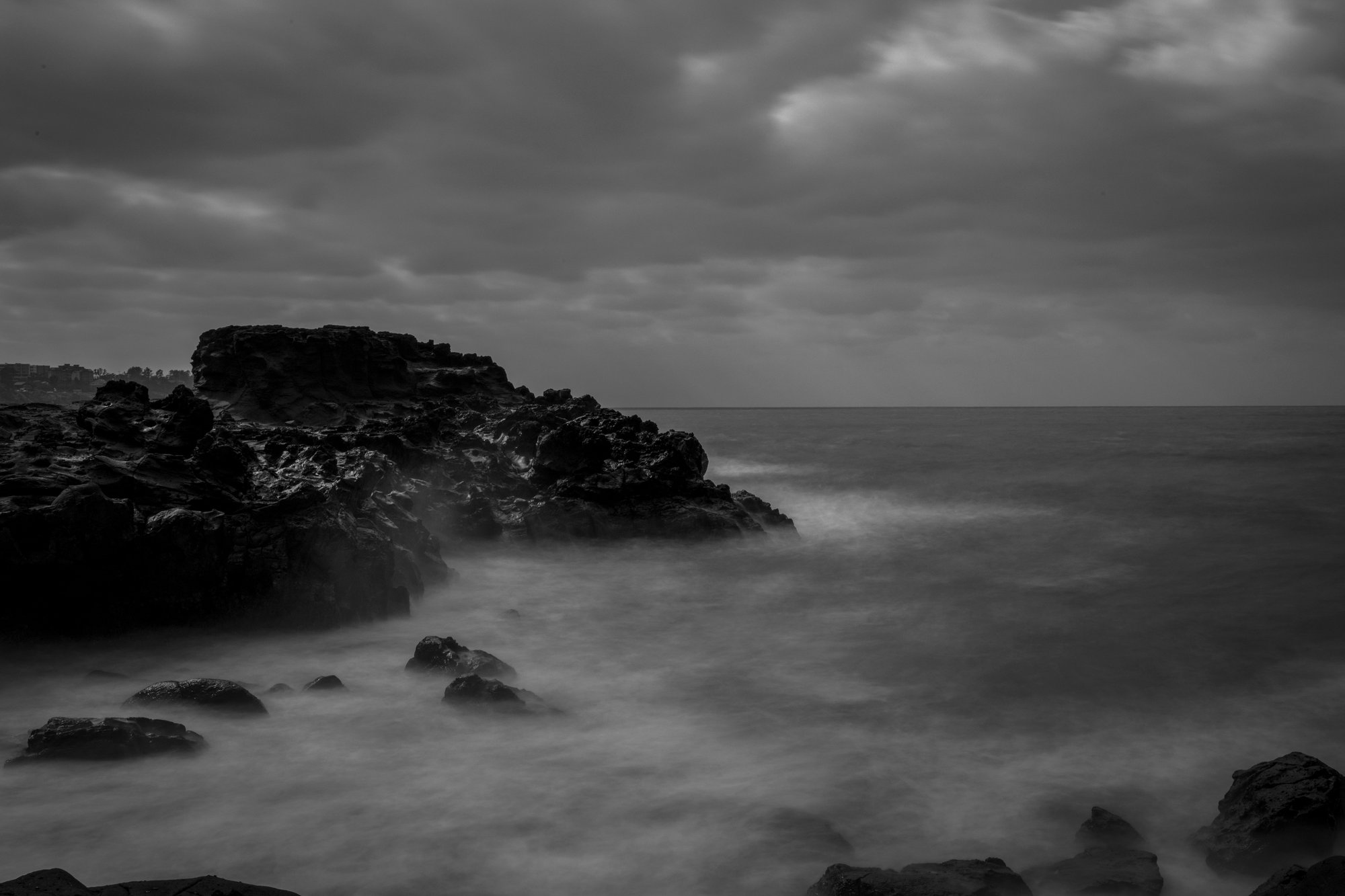 Rocky coastline